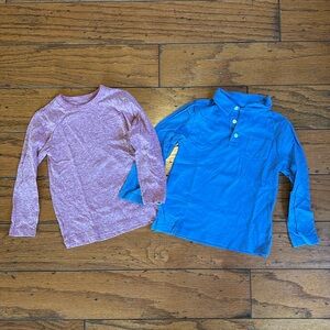 J. Crew Crewcuts Long Sleeve Tee and Polo Bundle